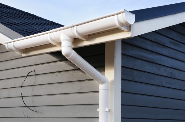 PVC Rain Gutter Installation in Tyler