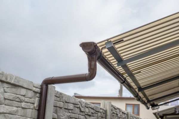 Plastic Downspout Installation in Tyler